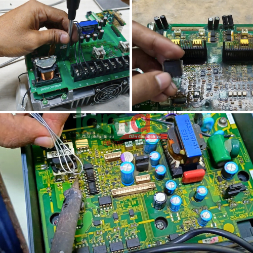 Thay thế linh kiện biến tần TPHCM