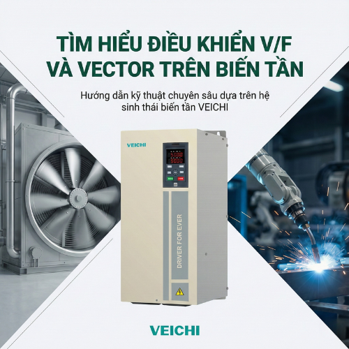 Điều khiển V/F và Vector trên biến tần là gì