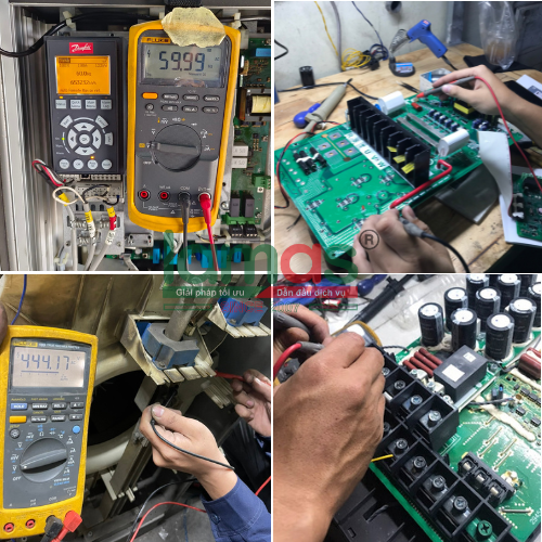 kiểm tra biến tần danfoss